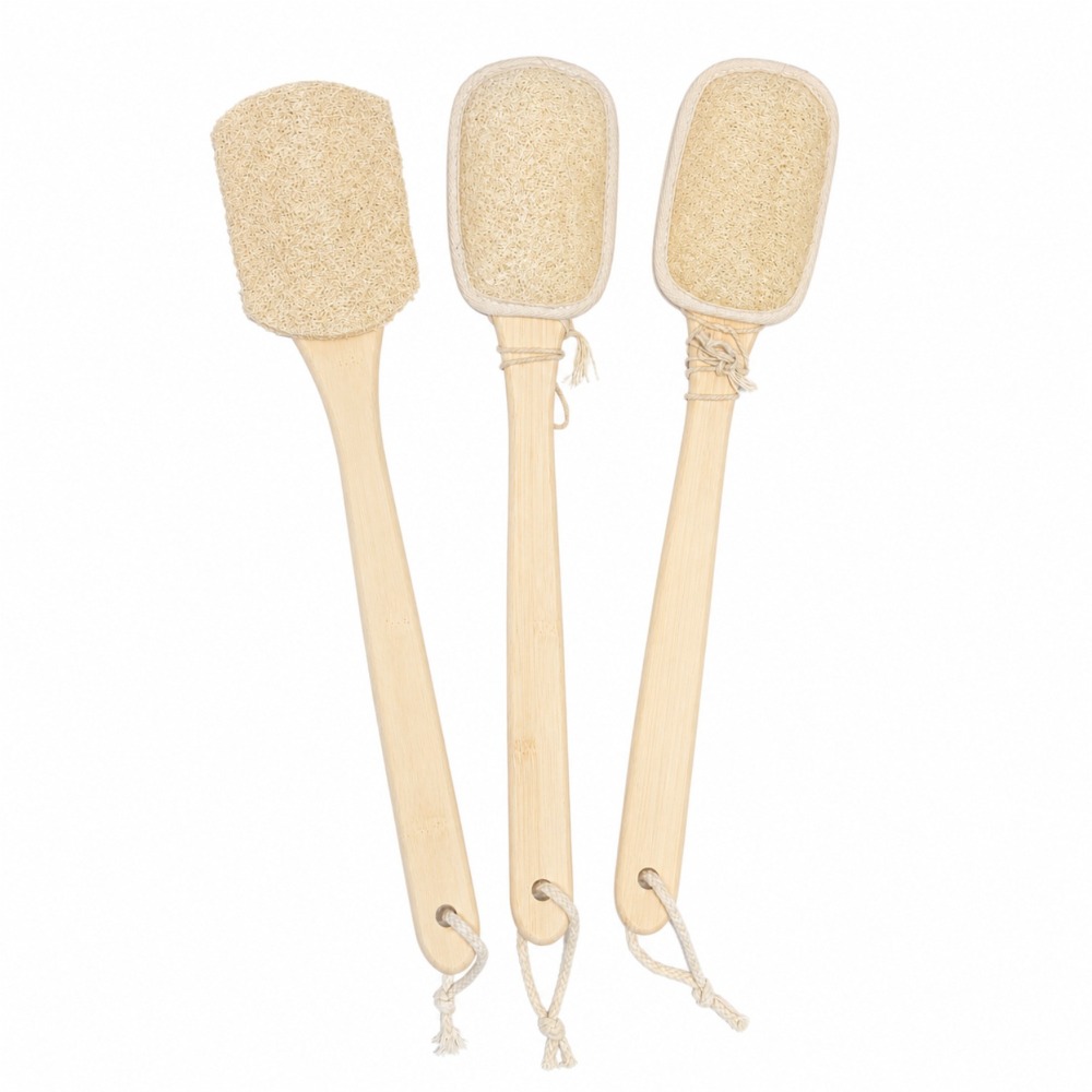 فرشاة استحمام طبيعية مزدوجة ال - مراجعة Body Loofah Natural وسعره