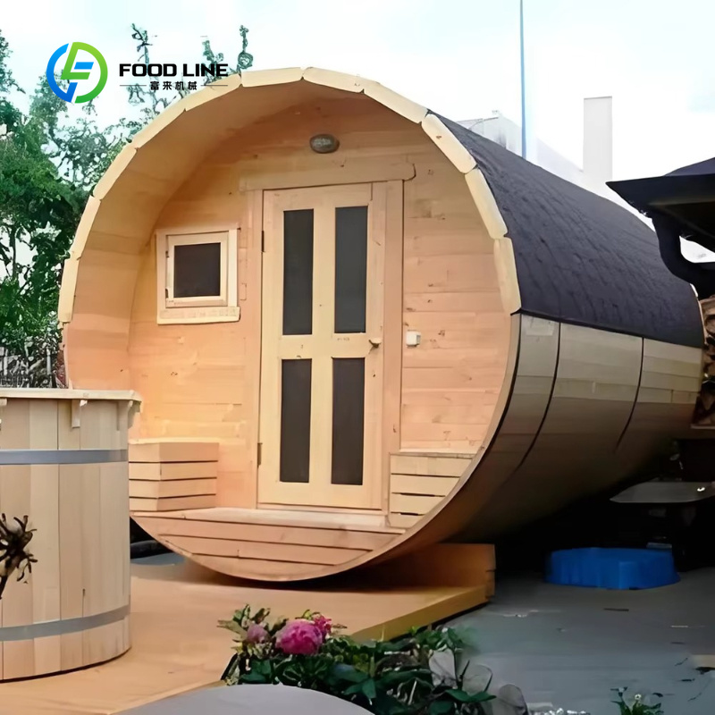 طقم ساونا خشبي فاخر مخصص لـ 5  - مراجعة Home Spa Wellness وسعره