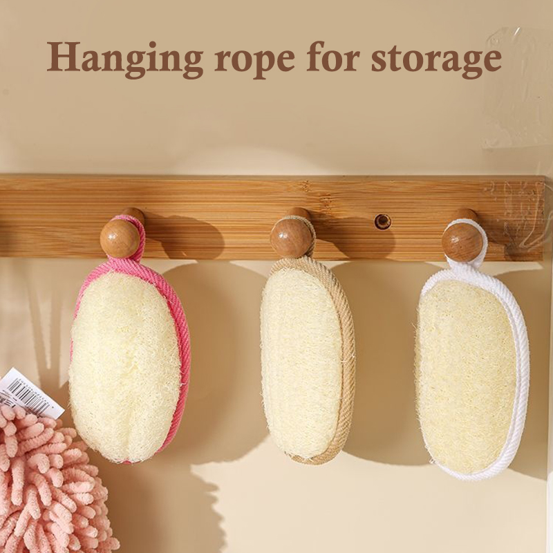 قطعة واحدة من إسفنجة اللوف الط - مراجعة Body Loofah Natural وسعره