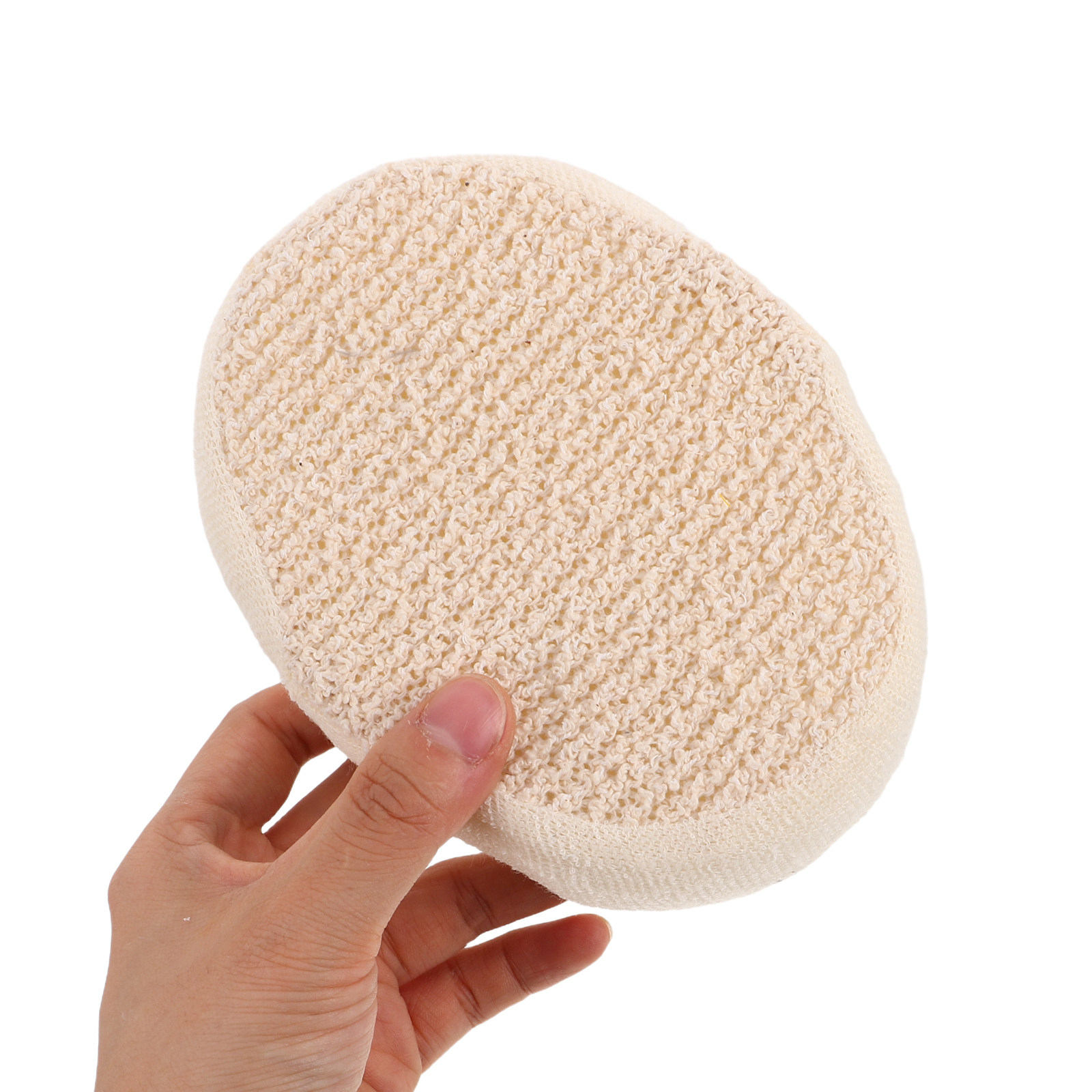 قطعتان من إسفنجة الاستحمام الط - مراجعة Body Loofah Natural وسعره