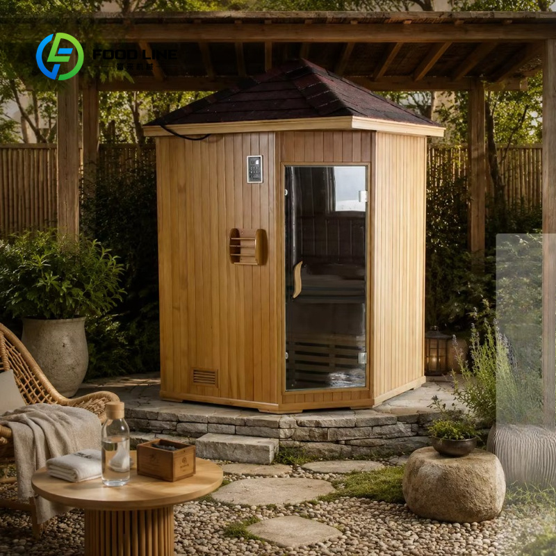 غرفة ساونا زاوية كهربائية حديث - مراجعة Home Spa Wellness وسعره